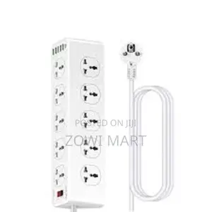 10 SOCKETS With 5 USB Ports And 1 TYPE-C PD PORT