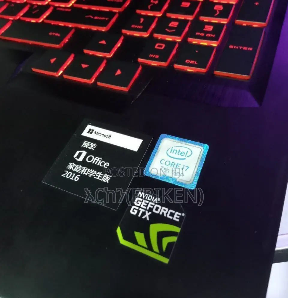 New Laptop HP Omen 15 16GB Intel Core I7 SSD 512GB