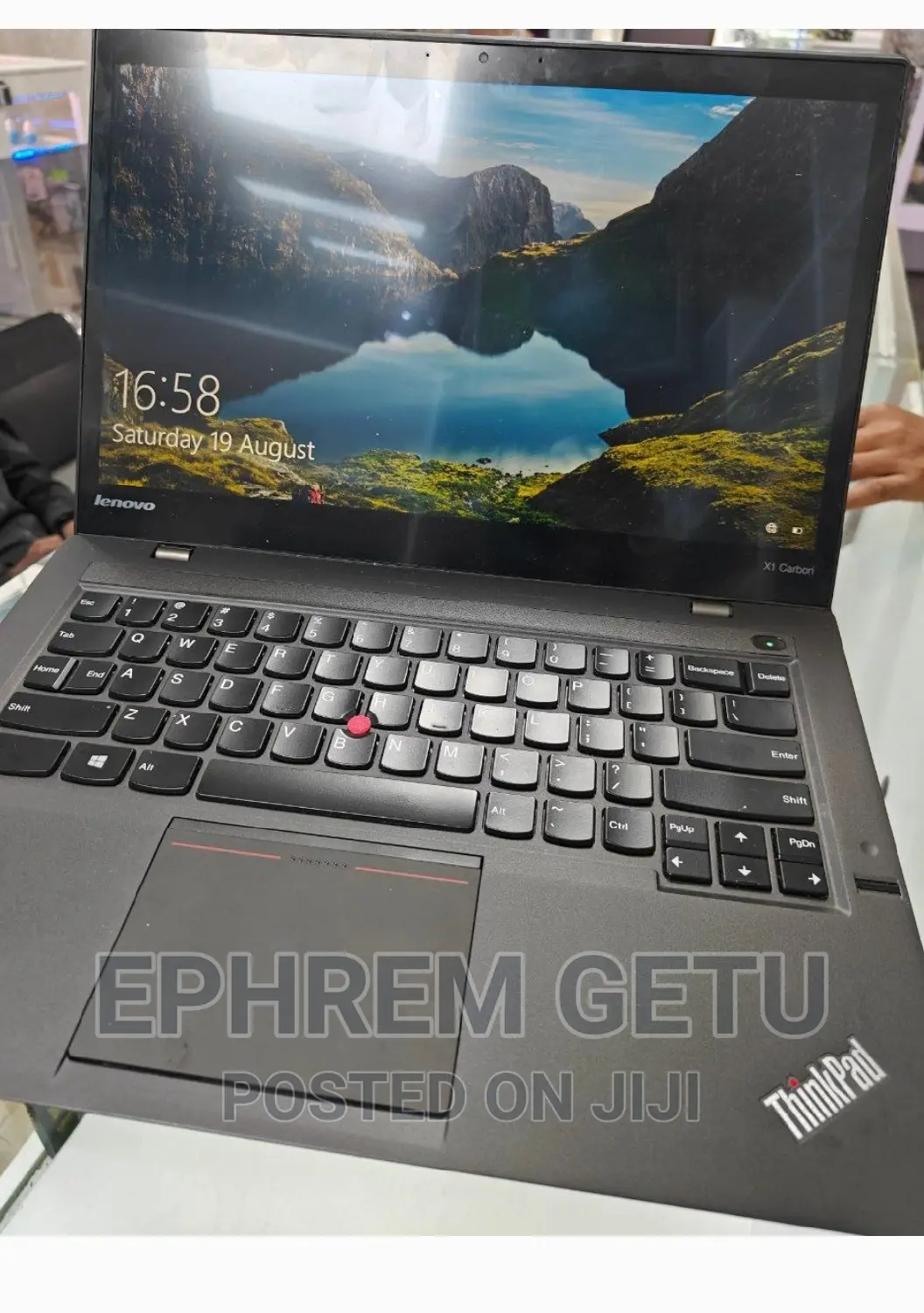 New Laptop Lenovo ThinkPad X1 Carbon 8GB Intel Core i7 SSD 512GB