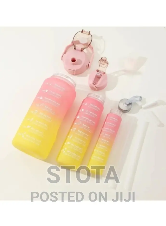 Motivational Water Bottle 3 In 1