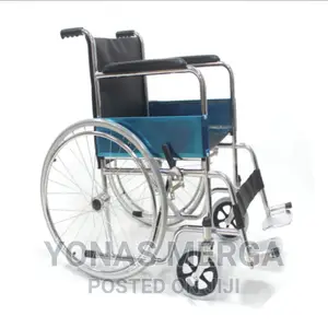 Photo - Foldable Design Wheelchair Strong Toughnes High Load Bearing