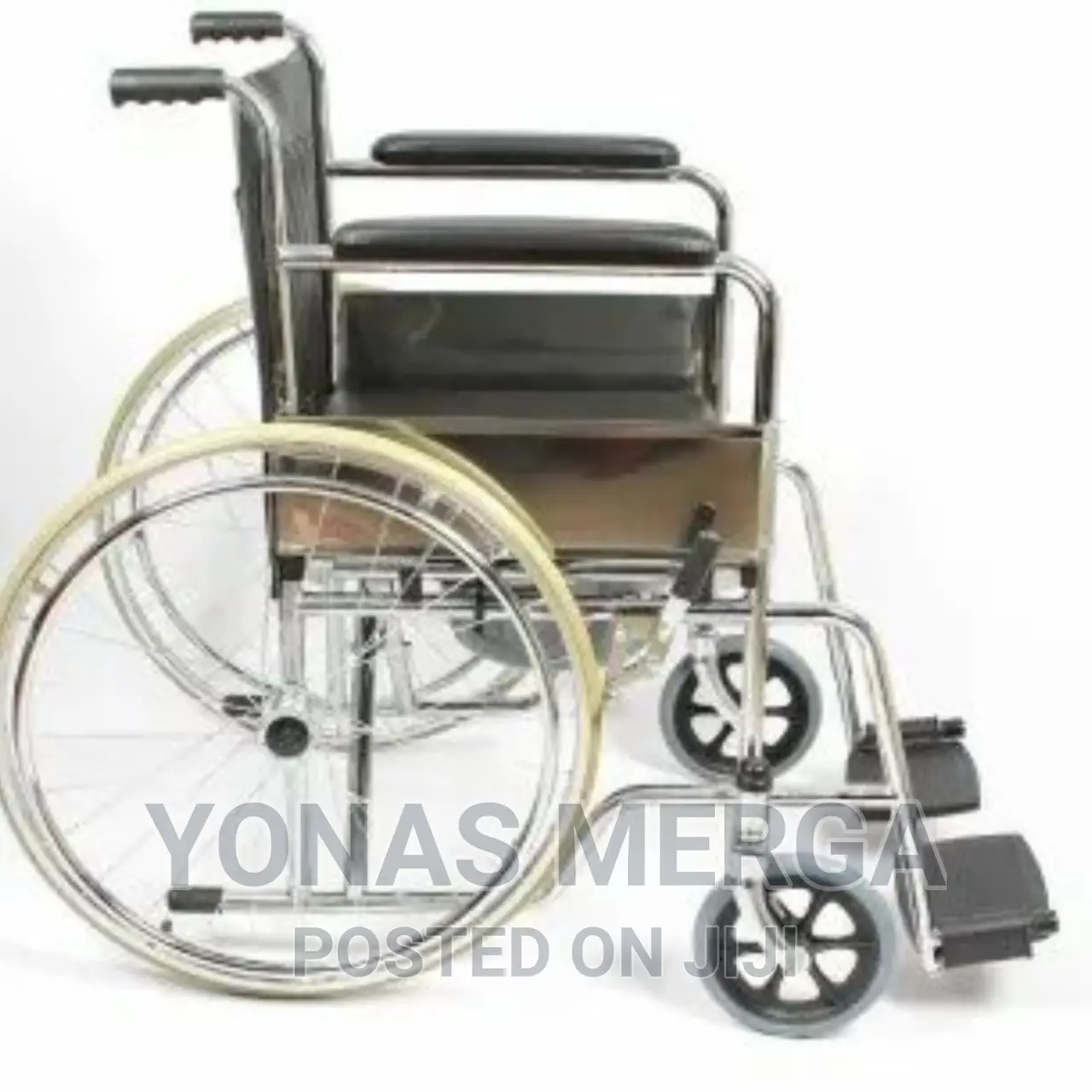Wheelchair Removable Commode PU Seat to Lessen the Hassle