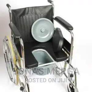 Photo - Wheelchair;Removable Toilet Seat for Hassle-Free Excretion