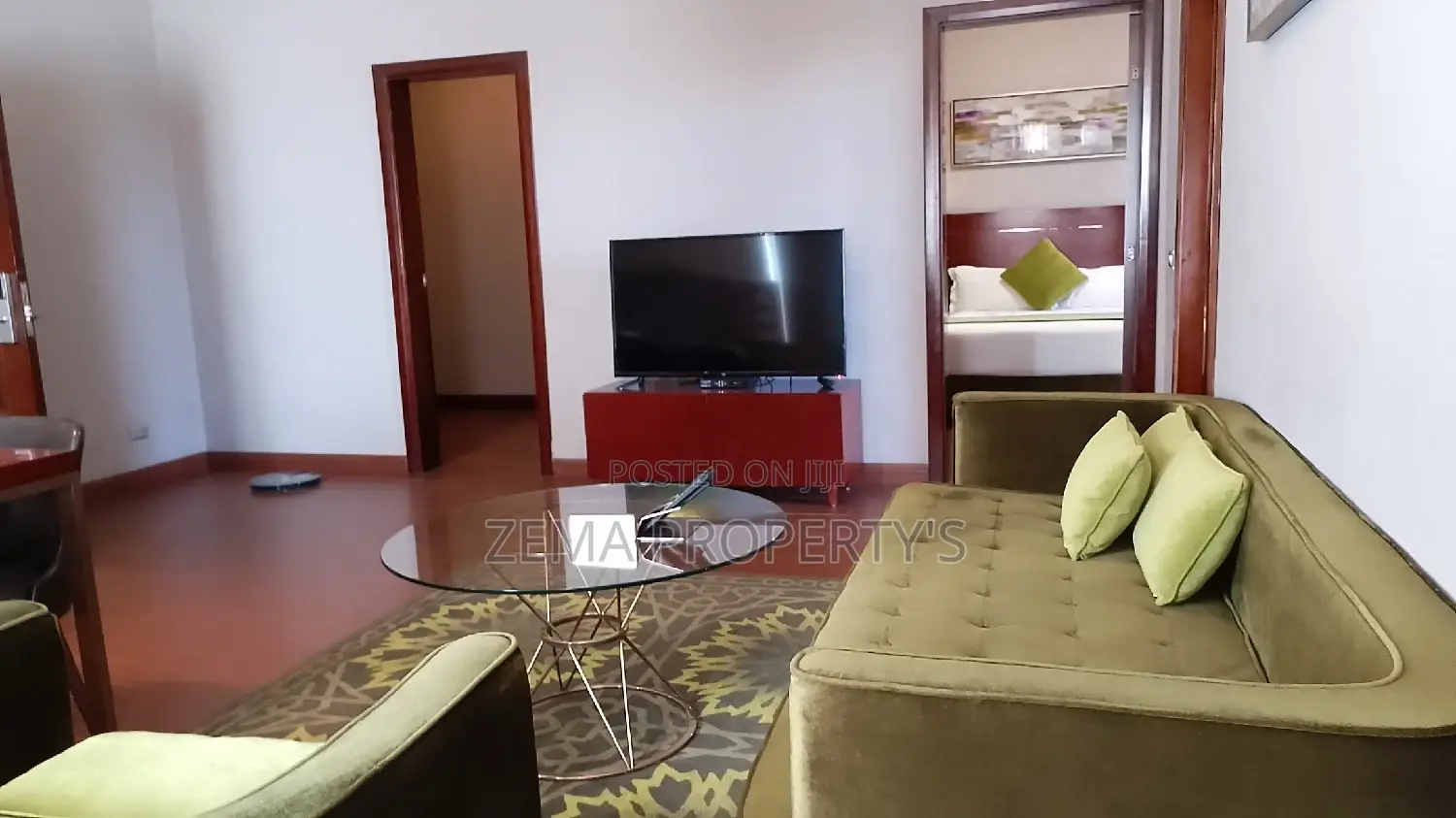 Furnished 2bdrm Apartment in Zema, Bole for rent