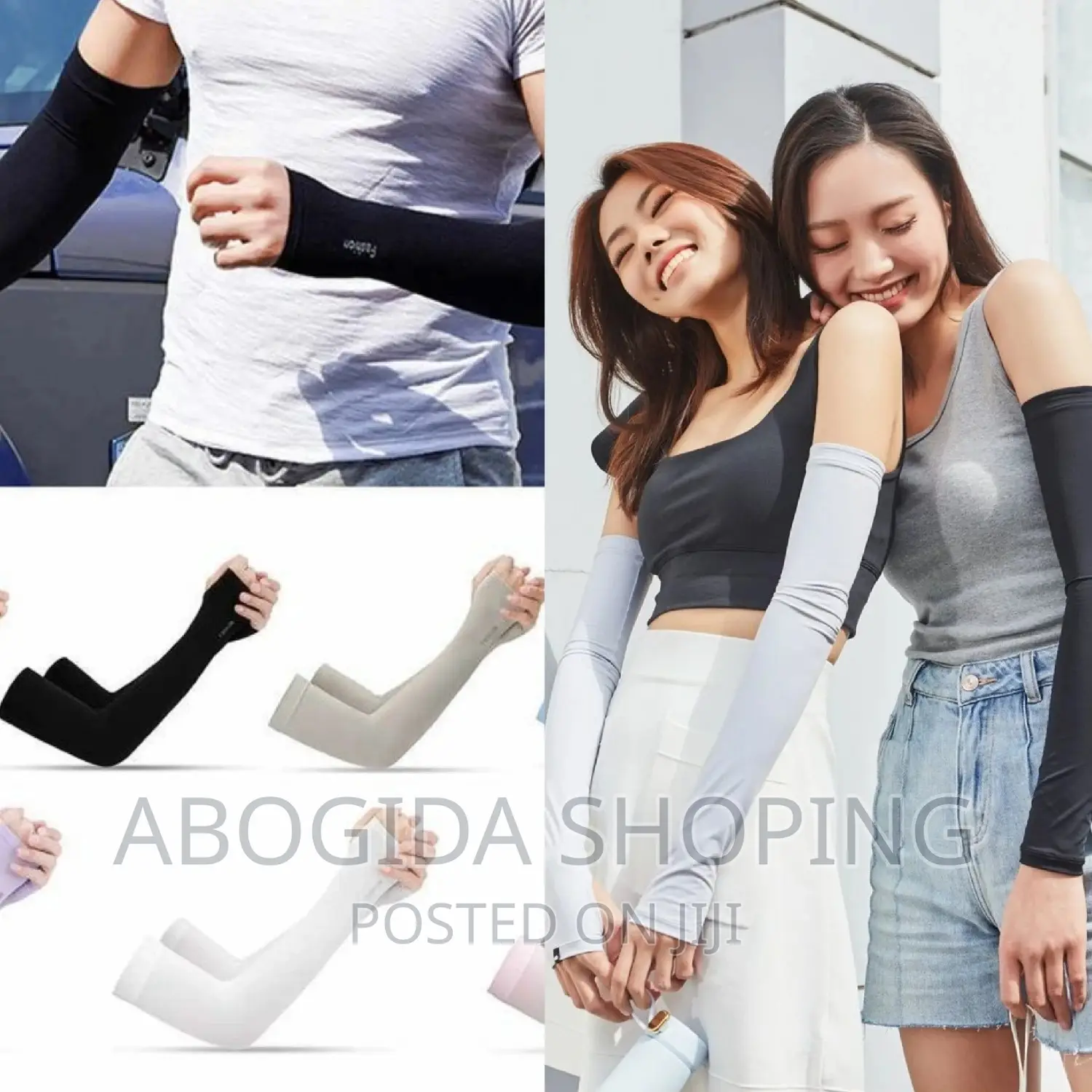 1pair (2ፍሬ በአንድ ላይ) Sun Protection Hand Sleeves