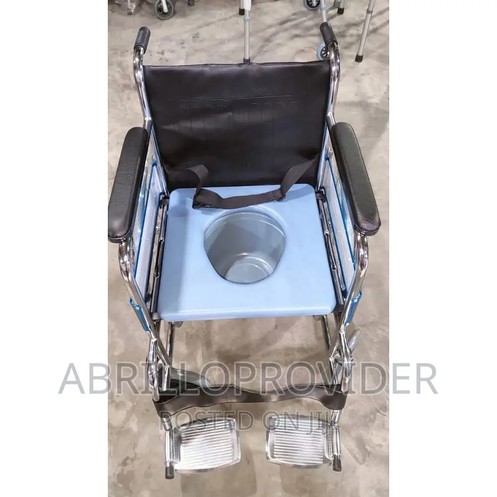 Folding Standard Commode Wheelchair
/Popo Wheelchair/Commode