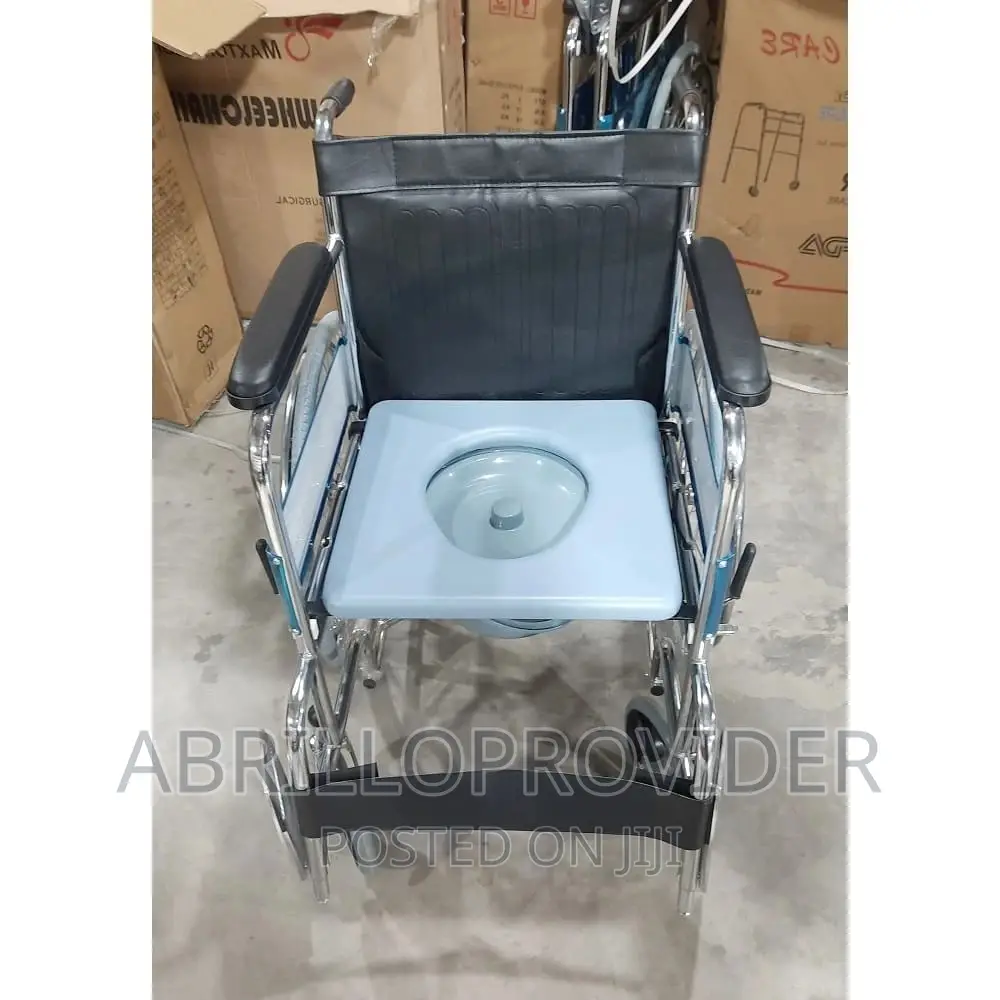 Folding Standard Commode Wheelchair
/Popo Wheelchair/Commode