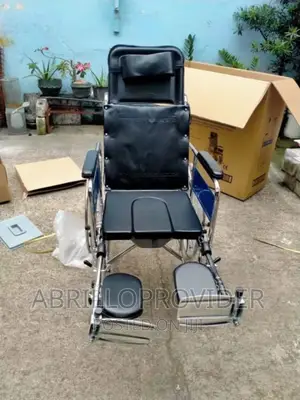 Reclining Commode Wheelchair /Potty Wheelchair