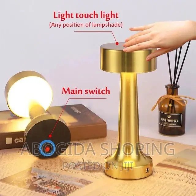 LED Crystal Table Lamp