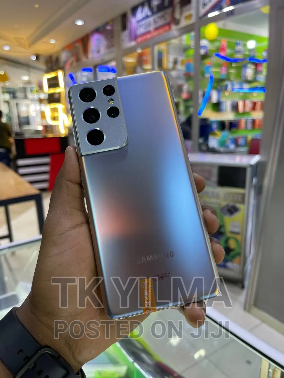 New Samsung Galaxy S21 Ultra 5G 512 GB Silver