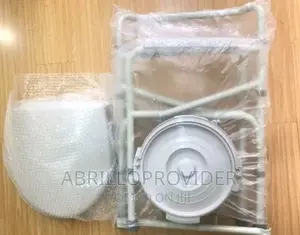 Gray COMMODE CHAIR, Size: Adjustable Commode Chair