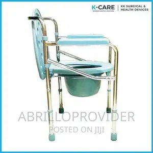 Photo - K-care Folding Commode Chair, Size: 25 (Seating Chair)
