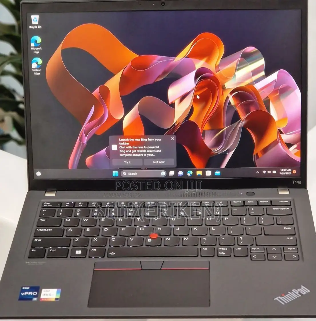 New Laptop Lenovo ThinkPad T14 20GB AMD Ryzen 7 SSD 512GB