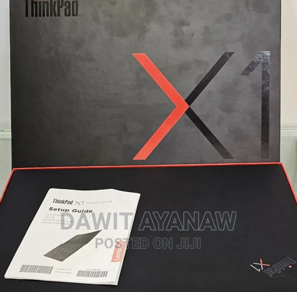 New Laptop Lenovo ThinkPad X1 Carbon 16GB Intel Core I5 SSD 512GB