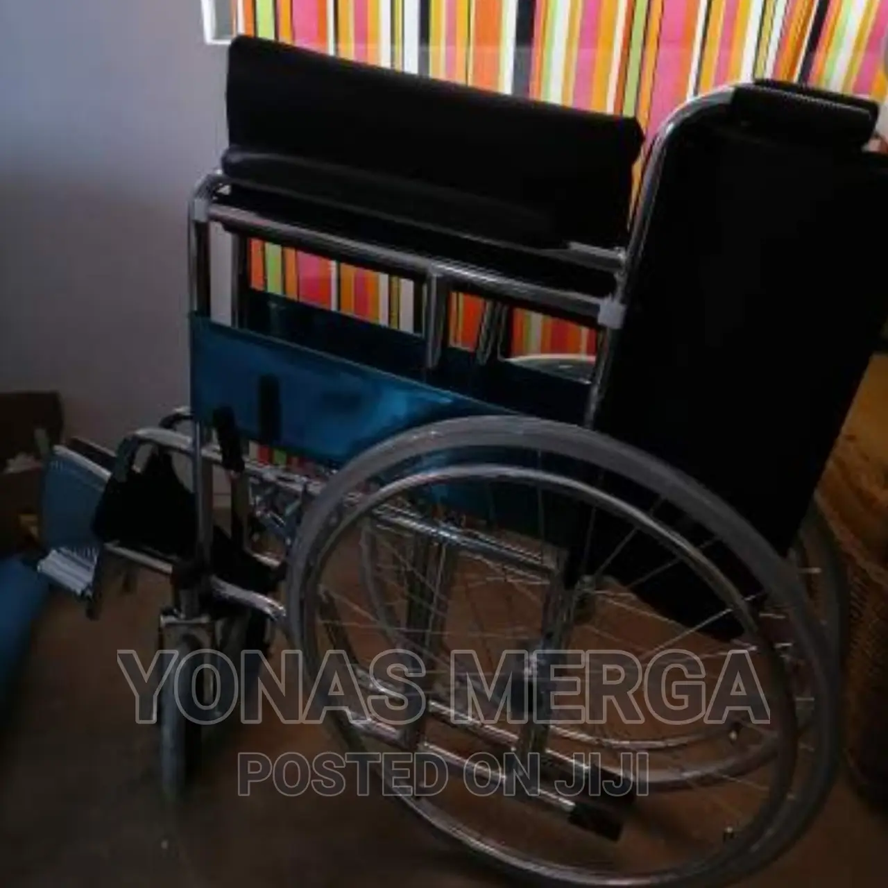 Wheelchair Folding Option Available for Ease-of-Storage