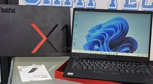 New Laptop Lenovo ThinkPad X1 Carbon 16GB Intel Core I5 SSD 512GB