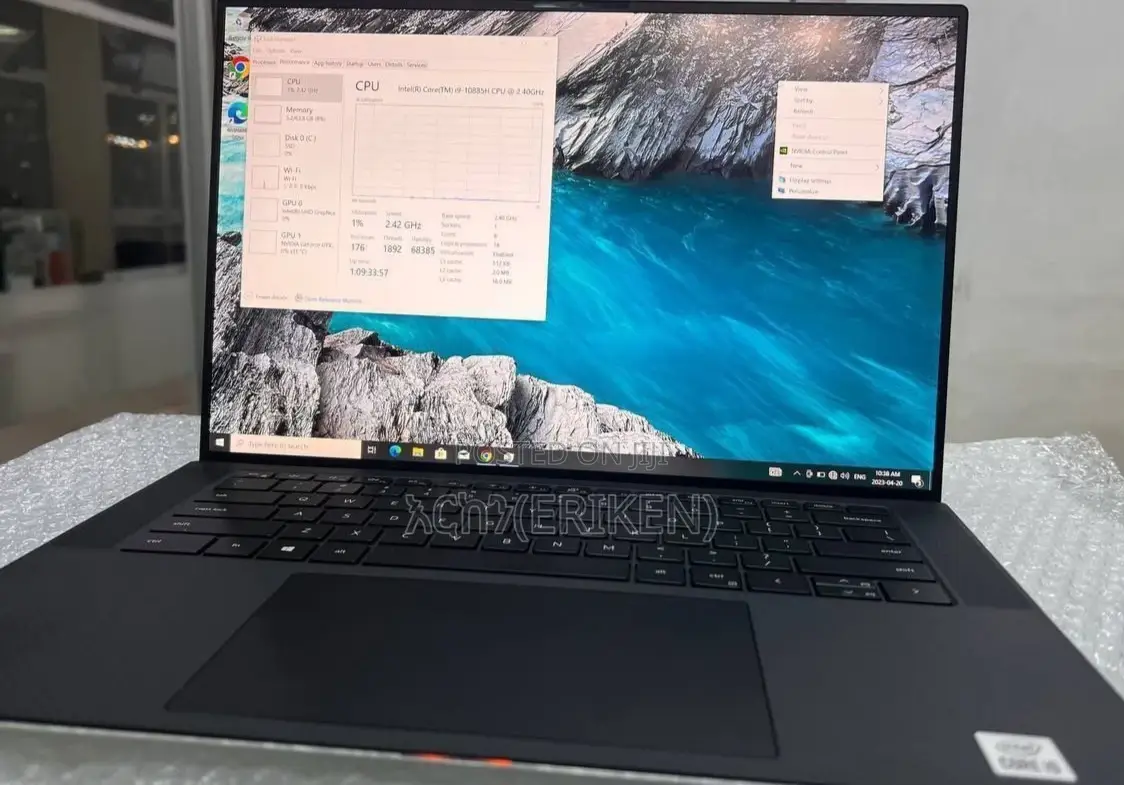 New Laptop Dell XPS 15 16GB Intel Core I7 SSD 1T