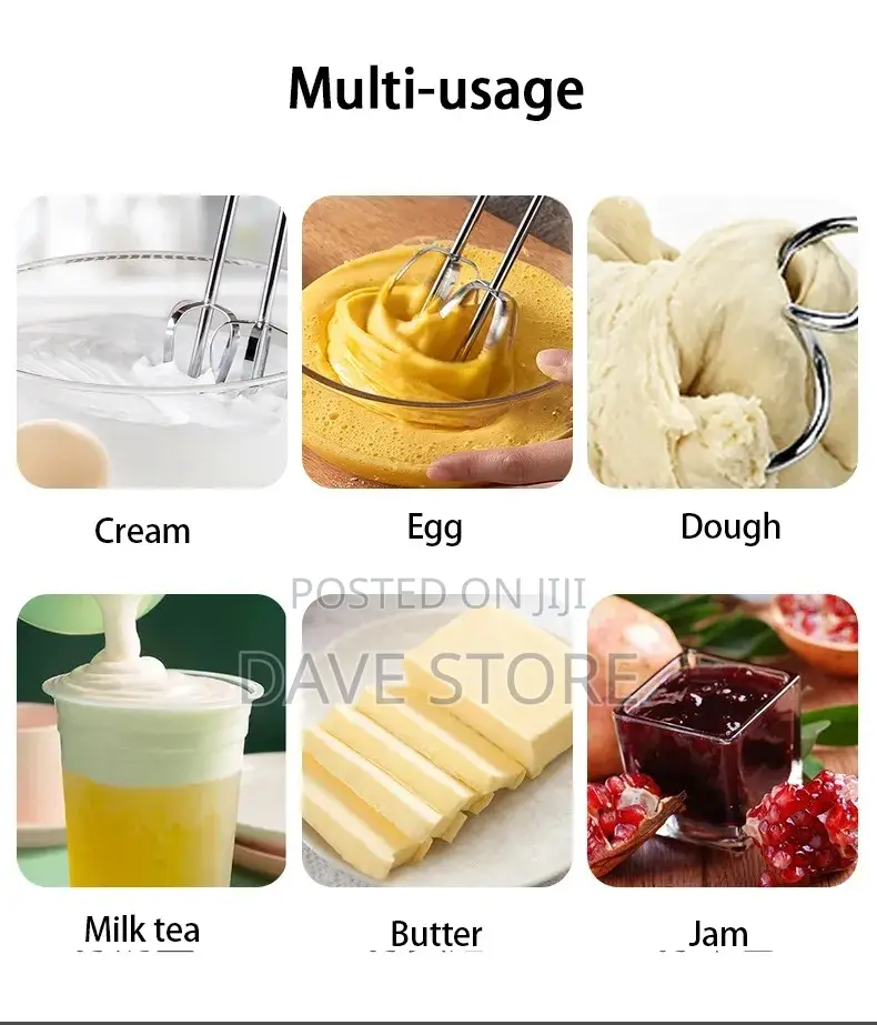 Scarlett Hand Mixer የእንቁላል እና ሊጥ መምቻ