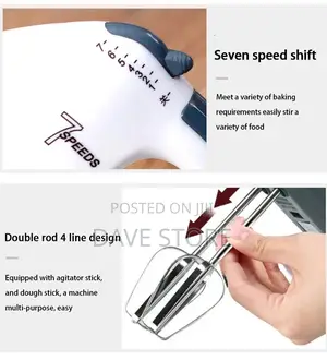 Scarlett Hand Mixer የእንቁላል እና ሊጥ መምቻ