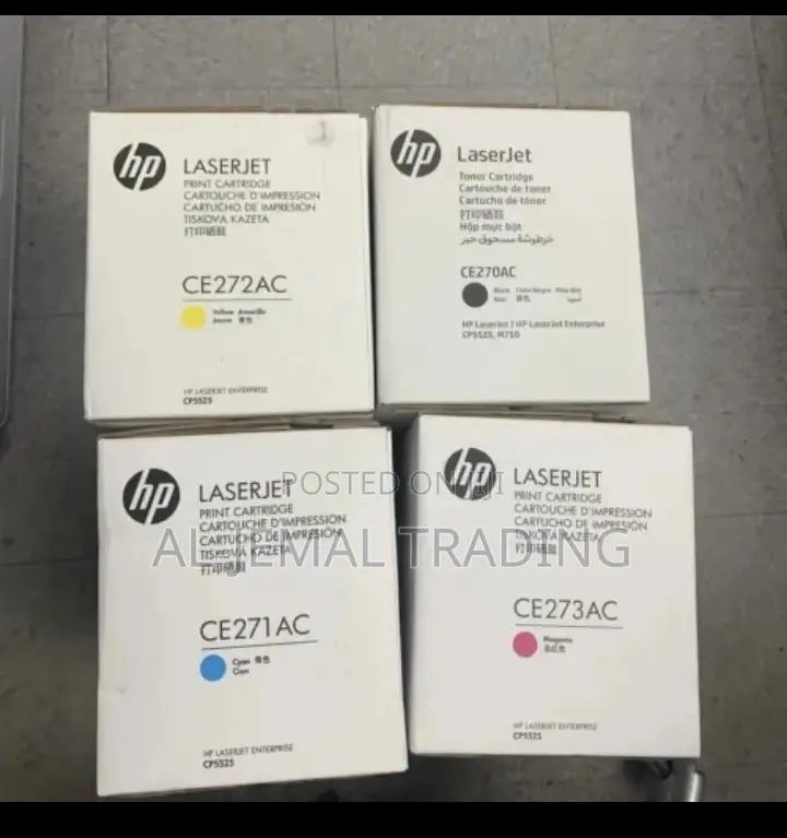 HP 650A Original Laserjet Toner Cartridge,( Multicolor)