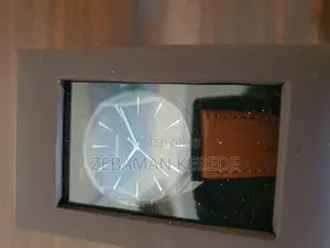 Original Sekonda Mens Watch With Blue Dial and Brown Leather