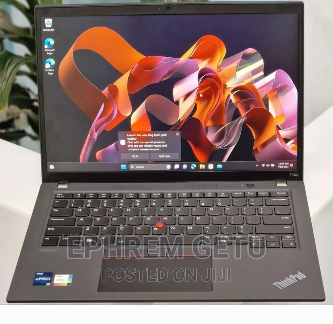 New Laptop Lenovo ThinkPad T14 24GB AMD Ryzen 7 SSD 512GB