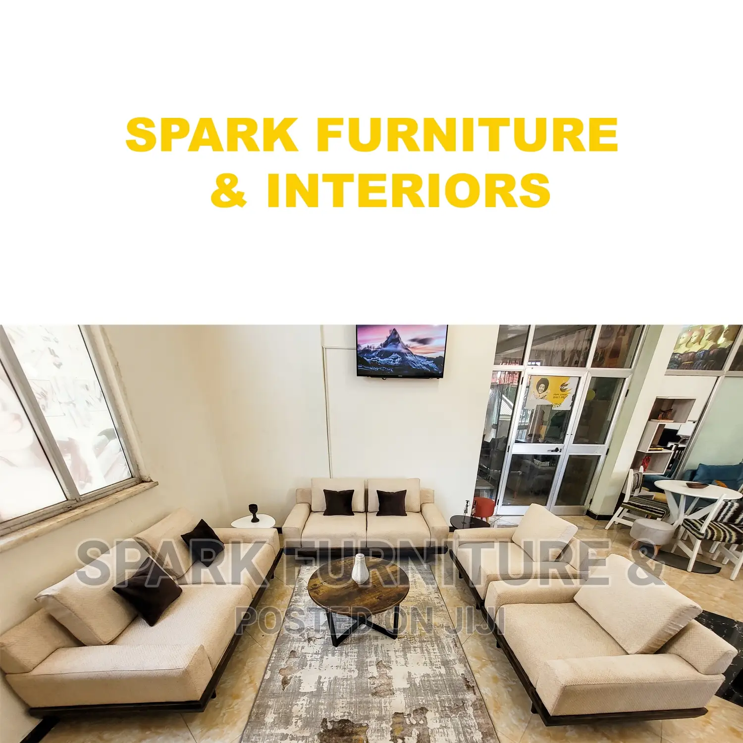 Sofa Model S-025 CR 2+2+1+1 Set