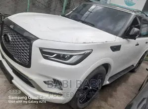 New Infiniti QX80 2021 White