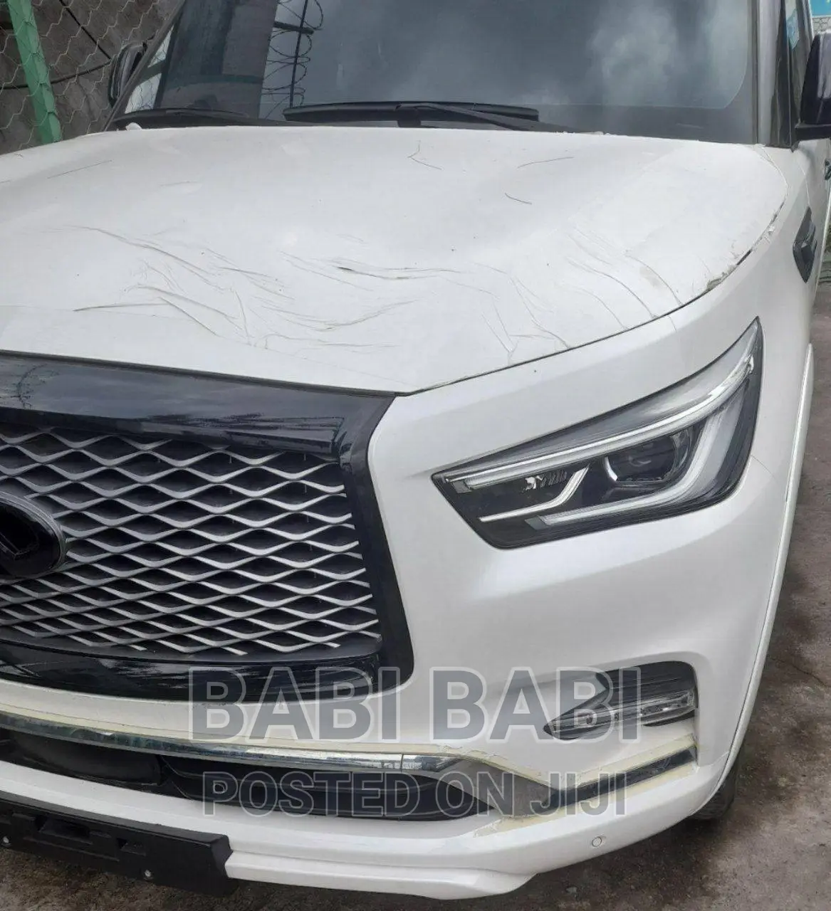 New Infiniti QX80 2021 White