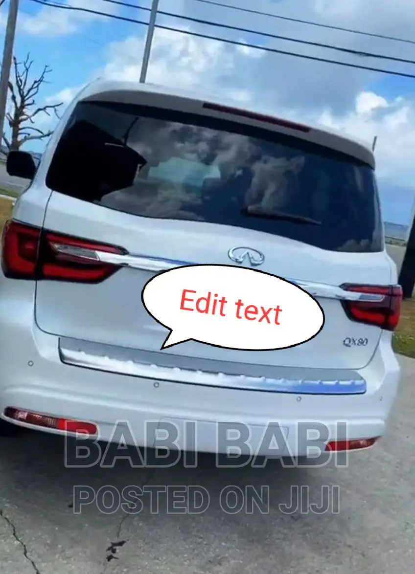New Infiniti QX80 2021 White