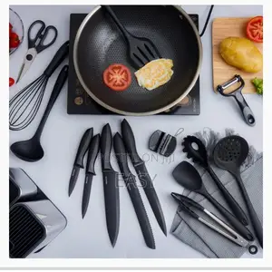 Silicone Cookware Set 18PCS Kitchen Knife Set