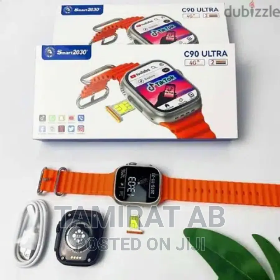 C90 Ultra 4G Sim Smart Watch With 4GB Ram And 64gb Storage