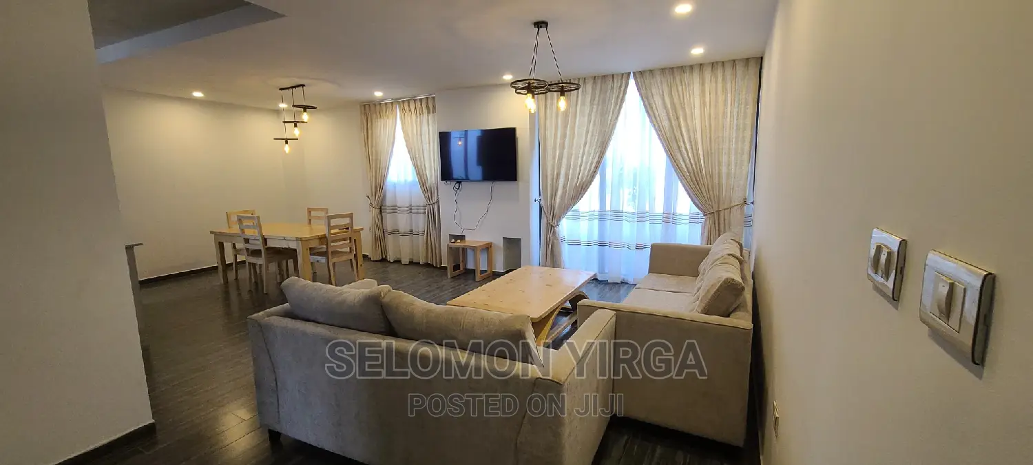 Furnished 3bdrm Apartment in አድስ አበባ, Bole for rent