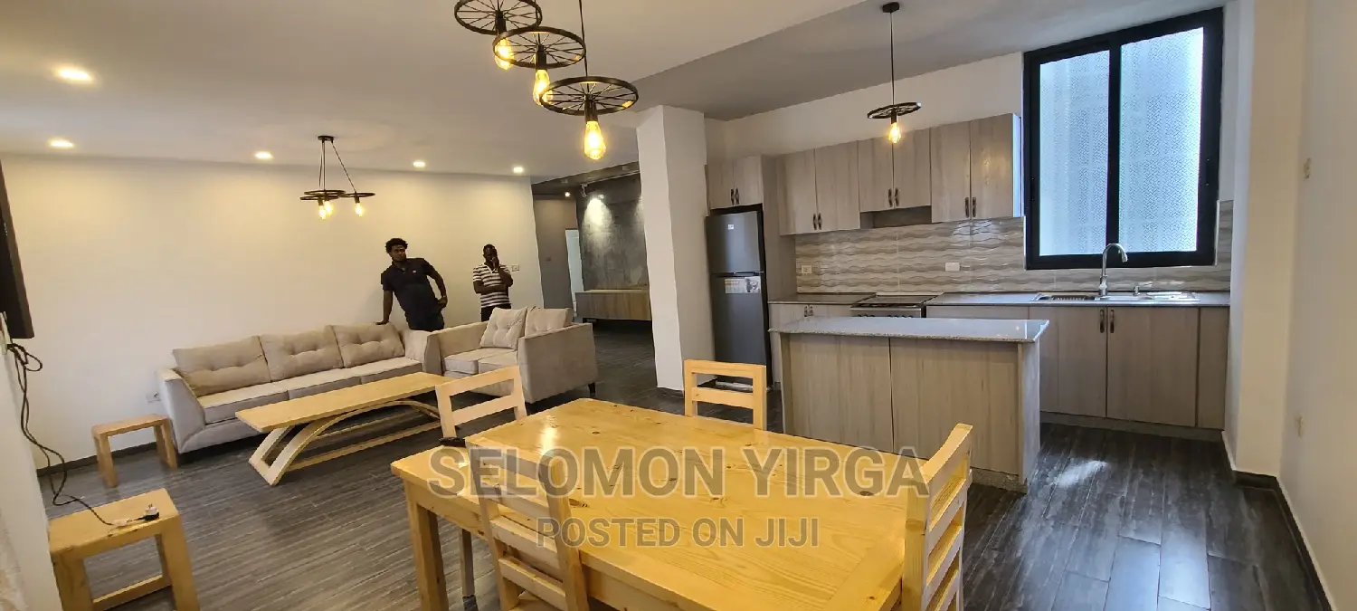 Furnished 3bdrm Apartment in አድስ አበባ, Bole for rent