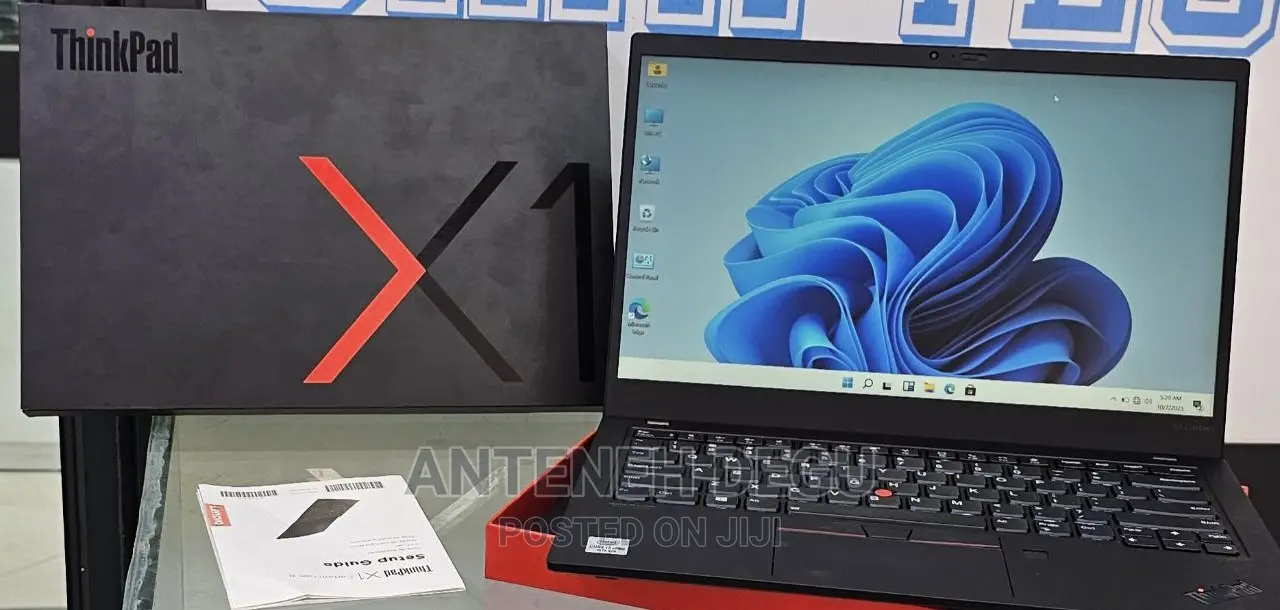 New Laptop Lenovo ThinkPad X1 Carbon 16GB Intel Core I5 SSD 512GB