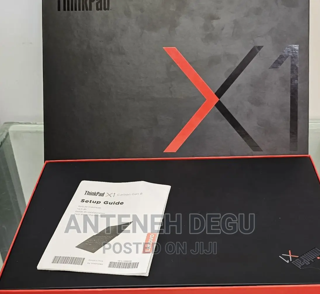 New Laptop Lenovo ThinkPad X1 Carbon 16GB Intel Core I5 SSD 512GB