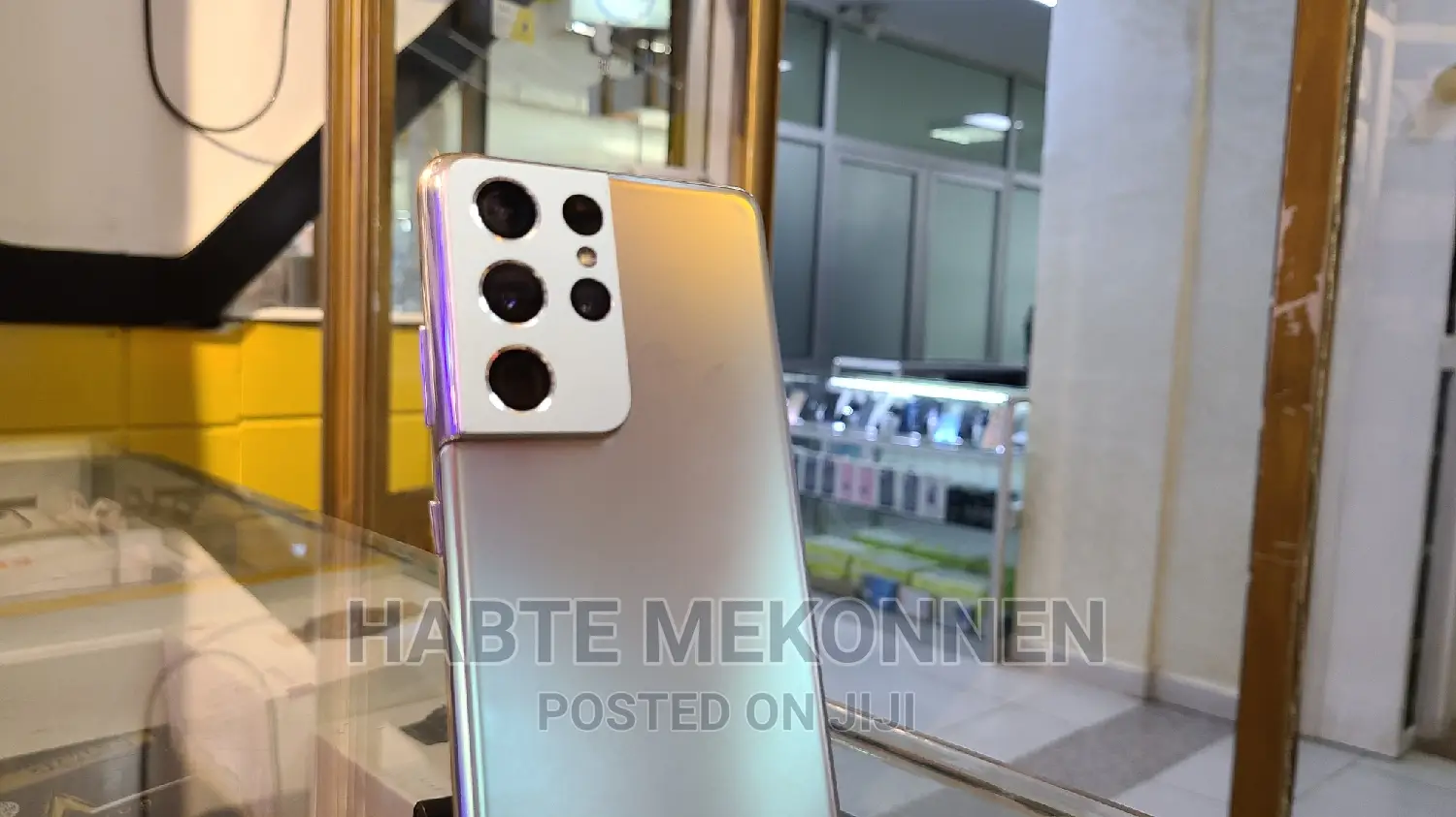 New Samsung Galaxy S21 Ultra 5G 256 GB Silver