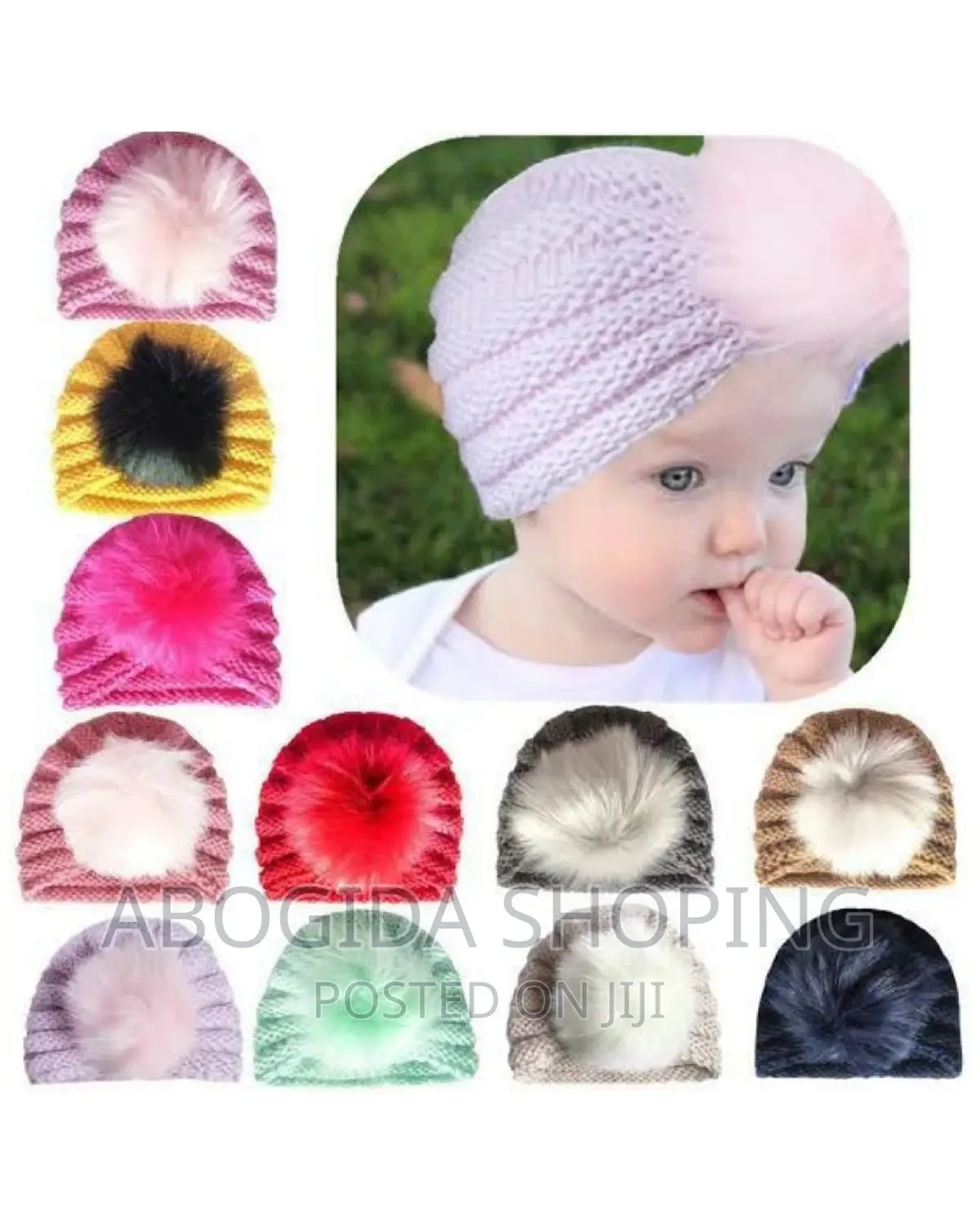 Baby Woolen Fluff Ball Hut