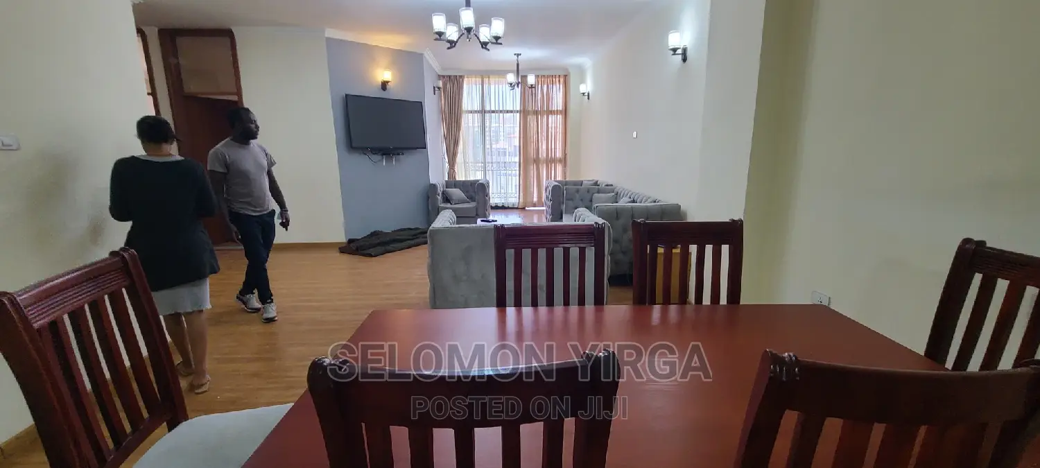 Furnished 3bdrm Apartment in አድስ አበባ, Kirkos for rent