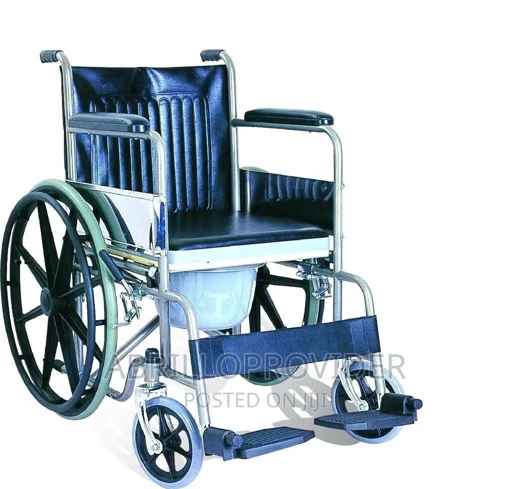 Wheel Chair With Commode
 Chair