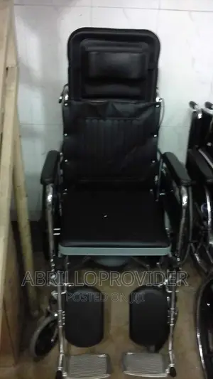 Commode Reclining Wheelchair/Toilet Wheelchair