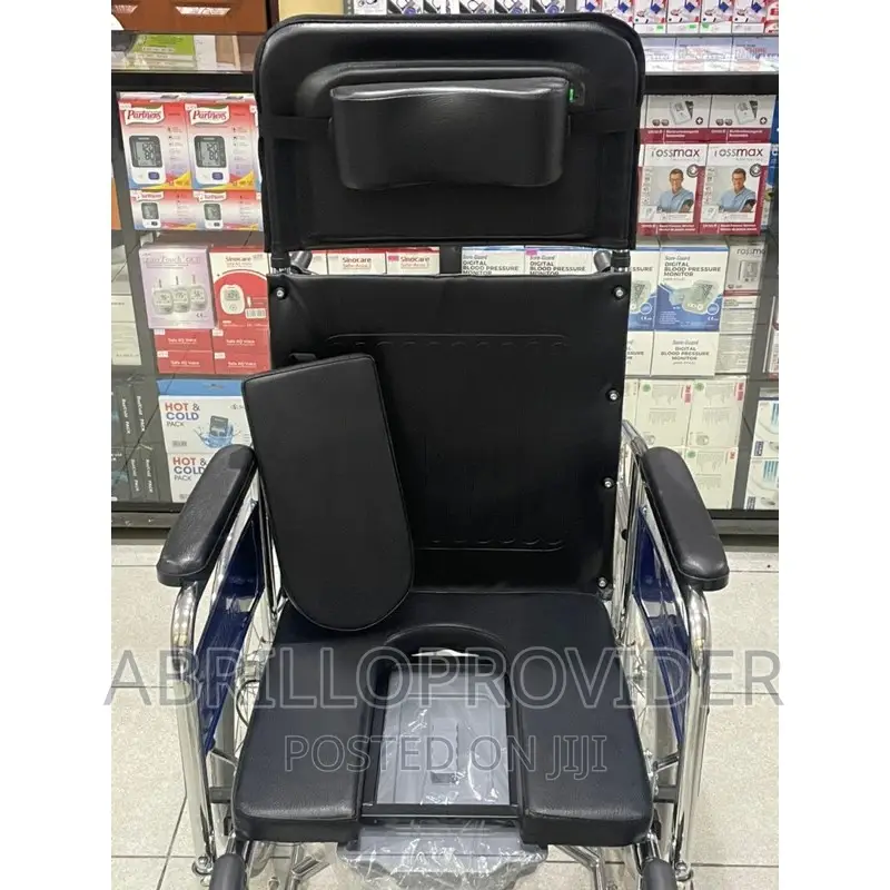 Karma Reclining Wheelchair and Commode (Toilet) Wheelchair