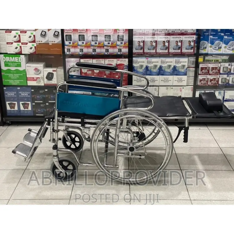 Manual Reclining Wheelchair With Commode, Wheelchair: