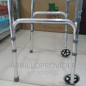 Silver Aluminium Classic Walker With Castors
Walkers