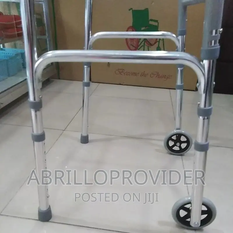 Silver Aluminium Classic Walker With Castors
Walkers