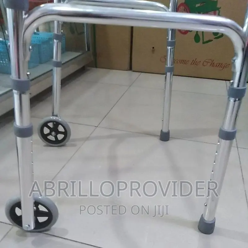 Silver Aluminium Classic Walker With Castors
Walkers