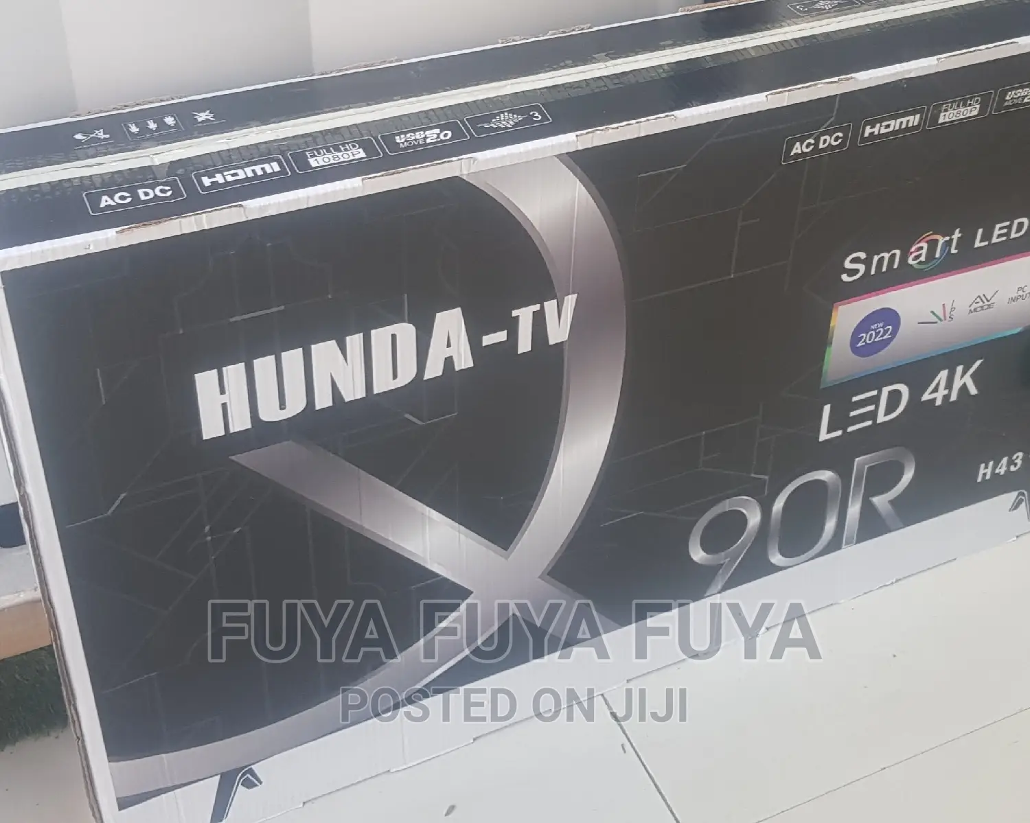 HUNDA 43 Inchi Double Glass Smarr 2023 Tv