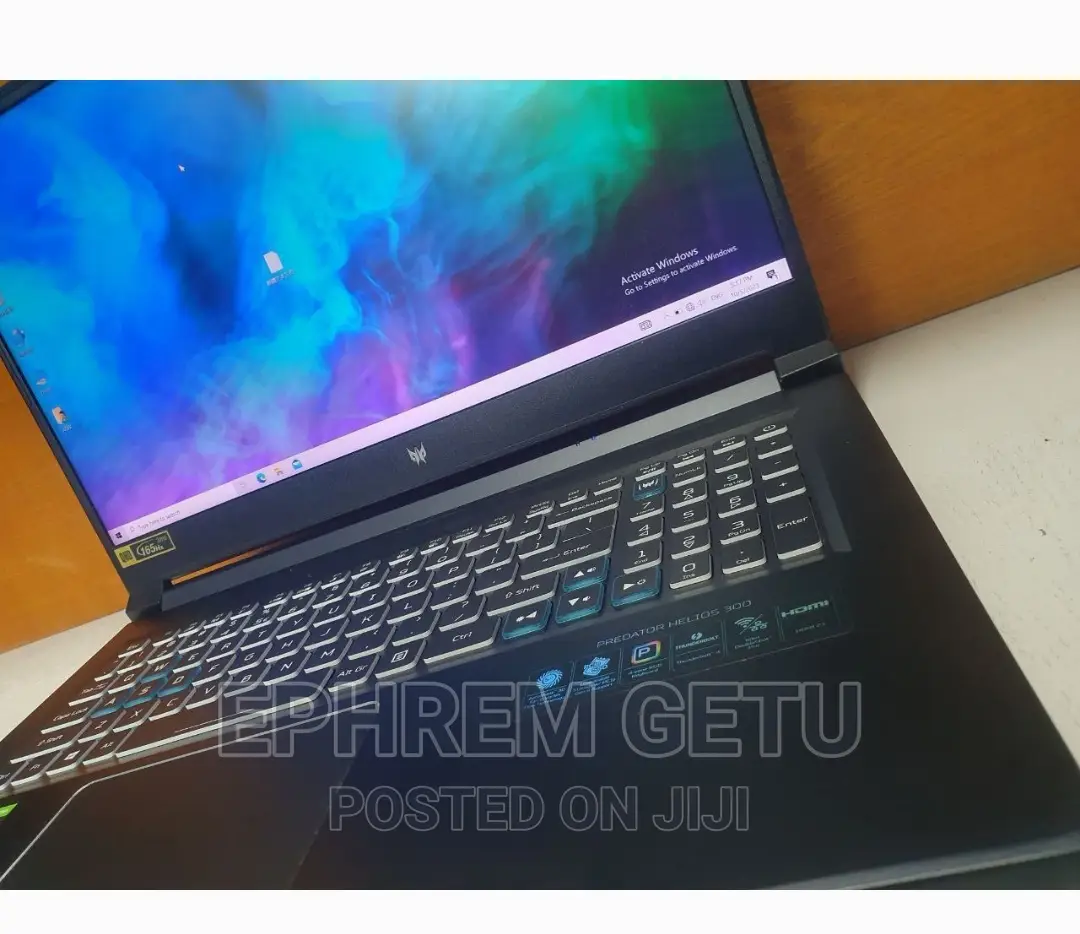 New Laptop Acer Predator Helios 300 16GB Intel Core I7 SSD 512GB