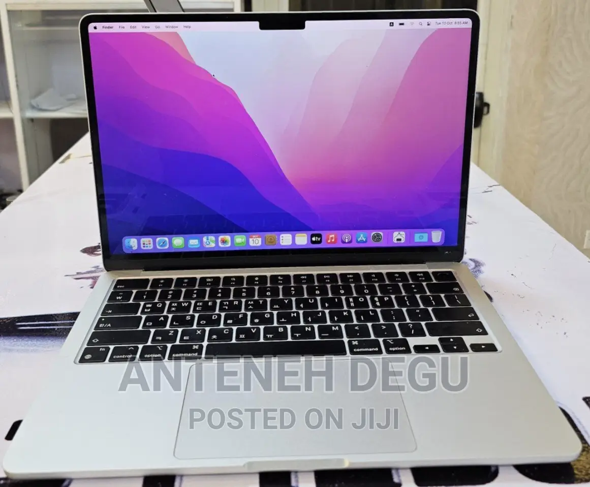 New Laptop Apple MacBook Air 2022 M2 8GB Apple M2 SSD 256GB
