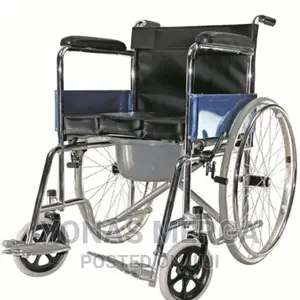 Photo - at #Everyday /Foldable/Wheelchair/- Commode Wheelchair,